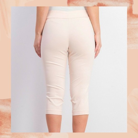 NWT Alfani Light Pink Capri - Picture 2 of 4